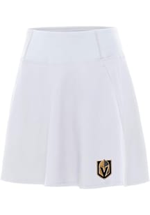 Antigua Vegas Golden Knights Womens White Chip Skort Skirt