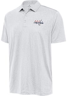 Antigua Washington Capitals White Ellipse Big and Tall Polo