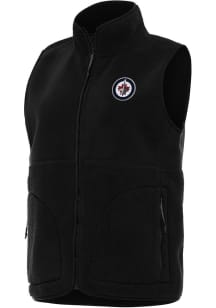 Antigua Winnipeg Jets Womens Black Nostalgic Vest