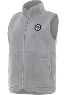 Antigua Winnipeg Jets Womens Grey Nostalgic Vest