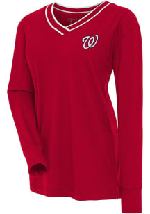 Antigua Washington Nationals Womens  Symbolic LS Tee
