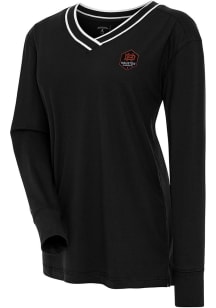 Antigua Houston Dynamo Womens Black Symbolic LS Tee