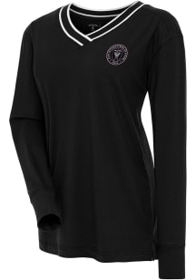 Antigua Inter Miami CF Womens Black Symbolic LS Tee