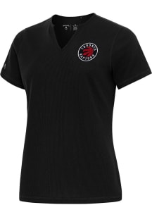 Antigua Toronto Raptors Womens  Traveler Short Sleeve T-Shirt