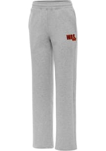 Antigua Washington Commanders Womens Chain Victory Grey Sweatpants