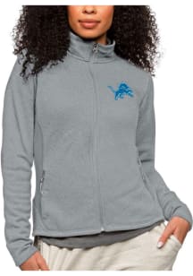Antigua Detroit Lions Womens Grey Course Light Weight Jacket