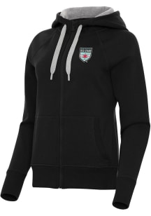 Antigua Chicago Red Stars Womens Black Victory Long Sleeve Full Zip Jacket