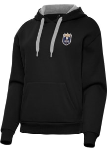 Antigua Seattle Reign FC Womens Black Victory Hooded Sweatshirt