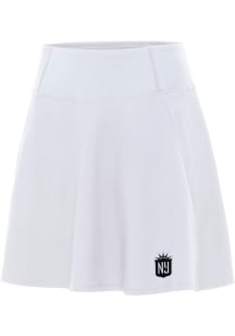 Antigua NJ/NY Gotham FC Womens White Chip Skort Skirt