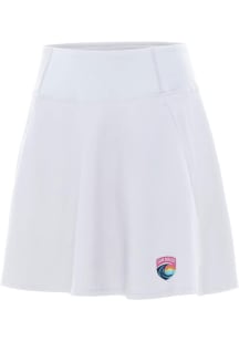 Antigua San Diego Wave FC Womens White Chip Skort Skirt