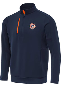 Antigua Connecticut Sun Mens  Generation Long Sleeve Qtr Zip Pullover