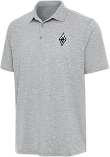 Antigua Las Vegas Aces Mens Grey Par 3 Short Sleeve Polo
