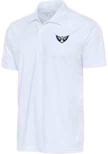 Antigua Dallas Wings Mens White Tribute Short Sleeve Polo