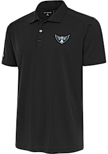 Antigua Dallas Wings Mens Grey Tribute Short Sleeve Polo