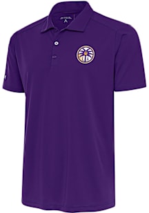 Antigua Los Angeles Sparks Mens Purple Tribute Short Sleeve Polo