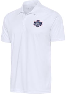 Antigua Washington Mystics Mens White Tribute Short Sleeve Polo