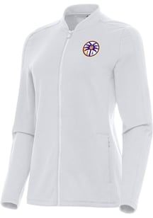 Antigua Los Angeles Sparks Womens White Continual Light Weight Jacket