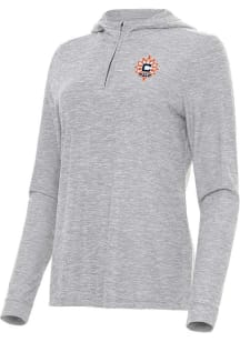 Antigua Connecticut Sun Womens Grey Daybreak Qtr Zip