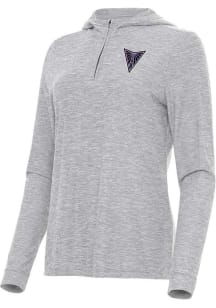 Antigua Golden State Valkyries Womens Grey Daybreak Qtr Zip