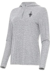 Antigua Las Vegas Aces Womens Grey Daybreak Qtr Zip