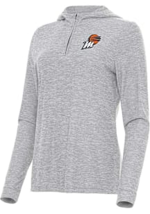 Antigua Phoenix Mercury Womens Grey Daybreak Qtr Zip