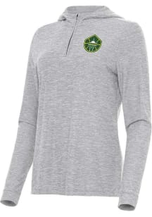 Antigua Seattle Storm Womens Grey Daybreak Qtr Zip