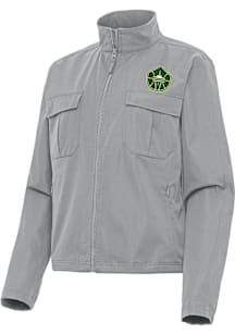 Antigua Seattle Storm Womens Grey Even Par Light Weight Jacket
