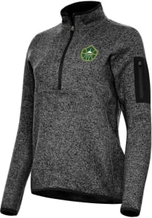 Antigua Seattle Storm Womens Black Fortune Qtr Zip