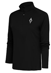 Antigua Las Vegas Aces Womens Black Tribute Qtr Zip Pullover