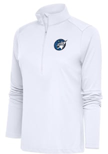 Antigua Minnesota Lynx Womens White Tribute Qtr Zip Pullover