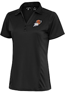 Antigua Phoenix Mercury Womens Grey Tribute Short Sleeve Polo Shirt