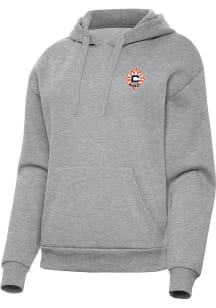 Antigua Connecticut Sun Womens Grey Victory Hooded Sweatshirt