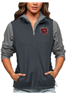 Antigua Chicago Bears Womens Charcoal Course Vest