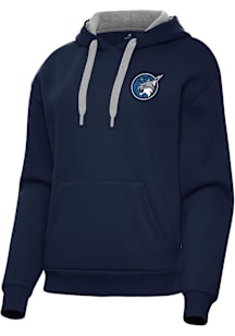 Antigua Minnesota Lynx Womens Navy Blue Victory Hooded Sweatshirt