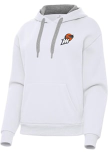 Antigua Phoenix Mercury Womens White Victory Hooded Sweatshirt