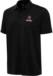Antigua East Stroudsburg Warriors Mens Black Layout Short Sleeve Polo