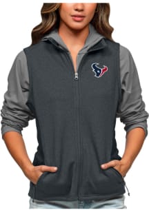 Antigua Houston Texans Womens Charcoal Course Vest