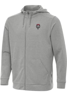 Antigua New Mexico Lobos Mens Grey Effortless Light Weight Jacket