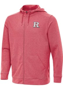 Mens Rutgers Scarlet Knights Red Antigua Effortless Light Weight Jacket