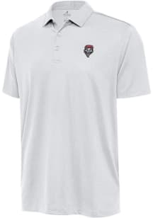 Antigua New Mexico Lobos White Ellipse Big and Tall Polo