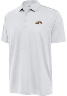 Antigua Western Michigan Broncos White Ellipse Big and Tall Polo