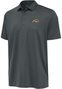 Antigua Western Michigan Broncos Grey Ellipse Big and Tall Polo