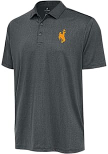 Antigua Wyoming Cowboys Grey Ellipse Big and Tall Polo