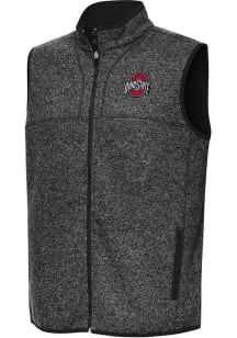 Mens Ohio State Buckeyes Black Antigua Fortune Vest