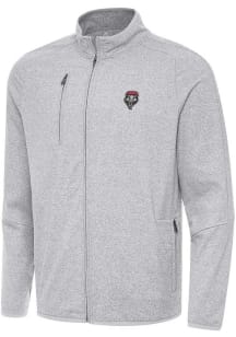 Antigua New Mexico Lobos Mens Grey Hold Up Light Weight Jacket
