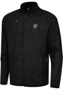 Antigua New Mexico Lobos Mens Black Hold Up Light Weight Jacket