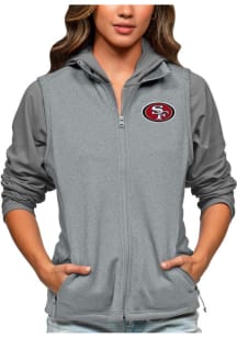 Antigua San Francisco 49ers Womens Grey Course Vest