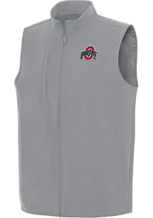 Mens Ohio State Buckeyes Grey Antigua Regard Vest