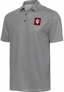 Mens Indiana Hoosiers  Antigua Alternate Skills Short Sleeve Polo Shirt