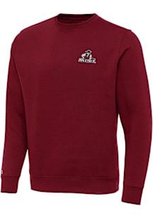 Antigua New Mexico State Aggies Mens Cardinal Victory Long Sleeve Crew Sweatshirt